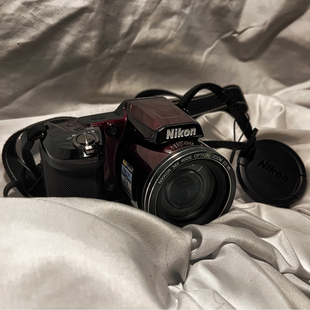 Sold - Nikon Purple Digital Camera with Optical Zoom